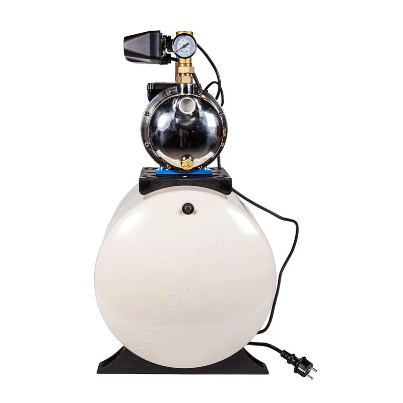 Novinka PUMPA blue line vodárna PJM101C PWB80H-80l ležatá 230V 2,1-3,5bar