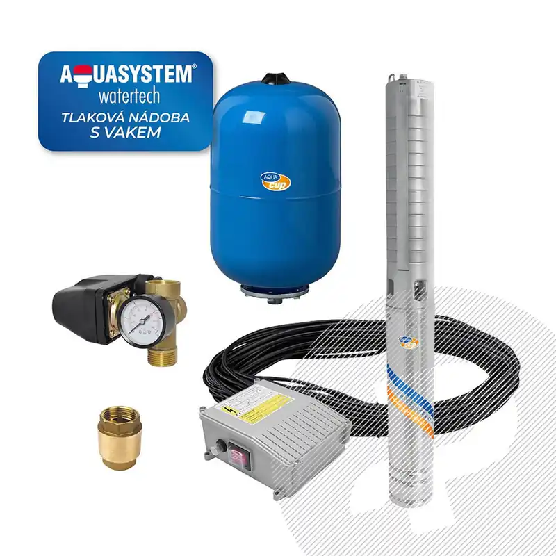 SUB CONTROL 24 - 4“ ELECTRA INOX 70/92 M Ruční Výroba