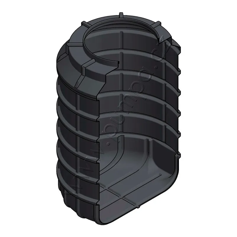 PUMPA black line Box 1110(600)/1940 čerpací jímka s poklopem, bez vystrojení, centrický vstup, úprava pro spouštěcí zařízení Vysoce Kvalitní