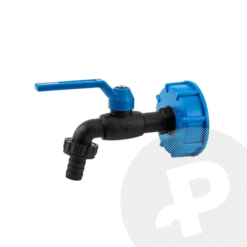 Poslední Šance IBC ventil zahradní S60x6 GZ kohout 5/8", výstup 3/4"