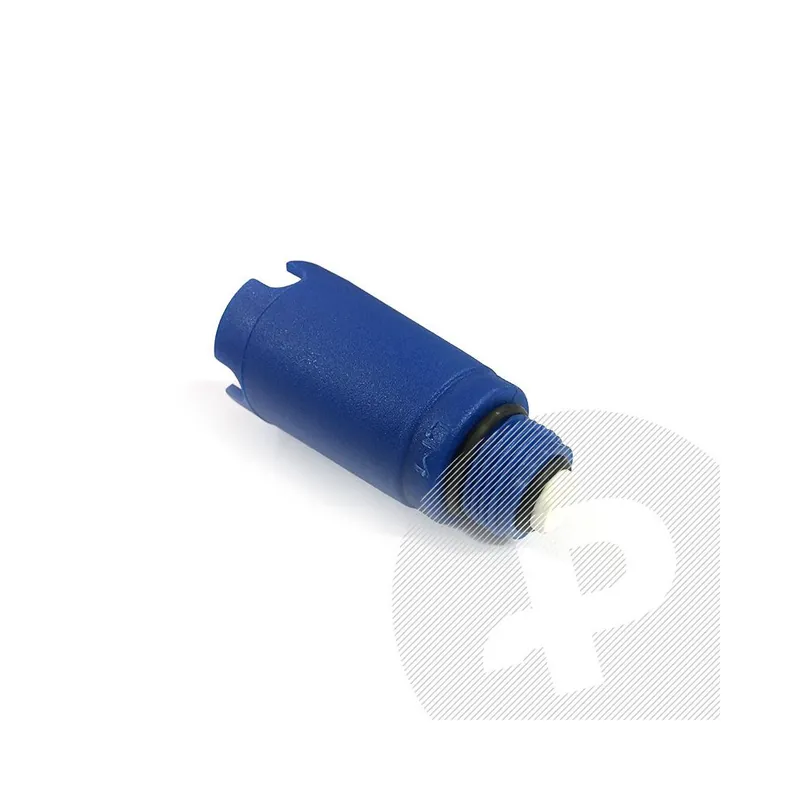 ELP PPr zátka 1/2" s odvzdušněním modrá Ruční Výroba