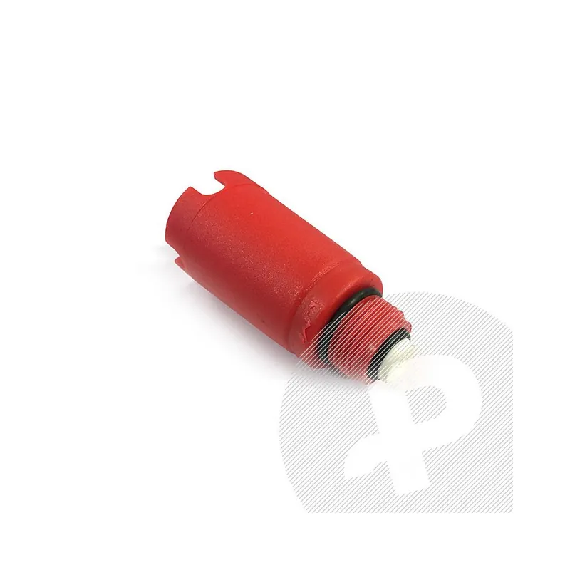Oblíbený ELP PPr zátka 1/2" s odvzdušněním červená