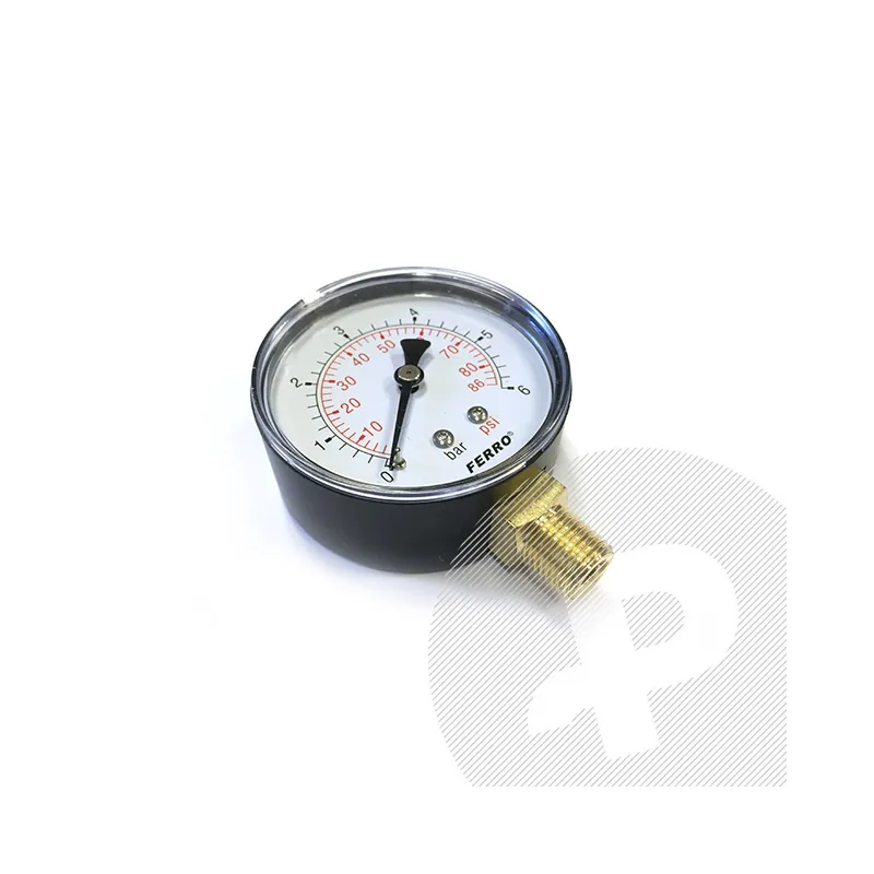 Manometr 63 - G 1/4" (spodní závit) 6 barů Odeslání Ihned