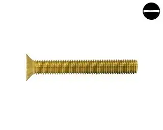 Horká Nabídka Šroub záp. hlava DIN 963 mosaz M3x8