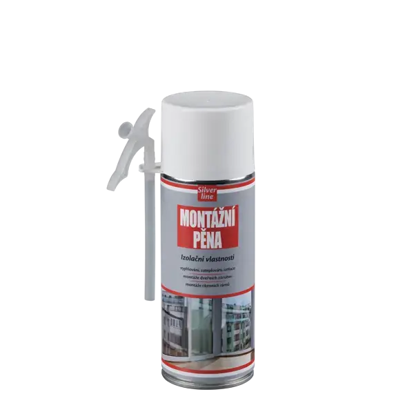 Montážní pěna Silver Line 300 ml trubičková dóza zelená Poslední Šance