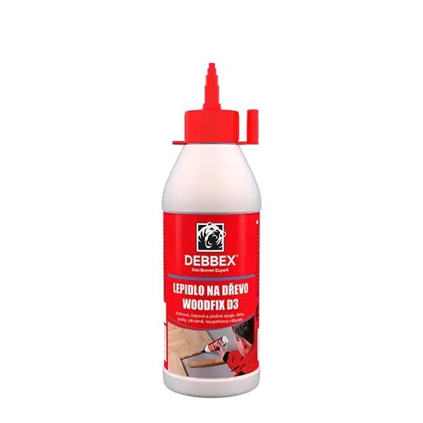 Horká Nabídka Lepidlo na dřevo WOODFIX D3 250 g dóza bílá, po vytvrzení transparentní