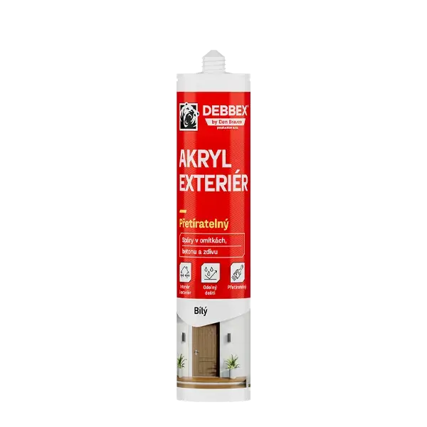 Akryl EXTERIÉR 280 ml kartuše bílá Prémiový