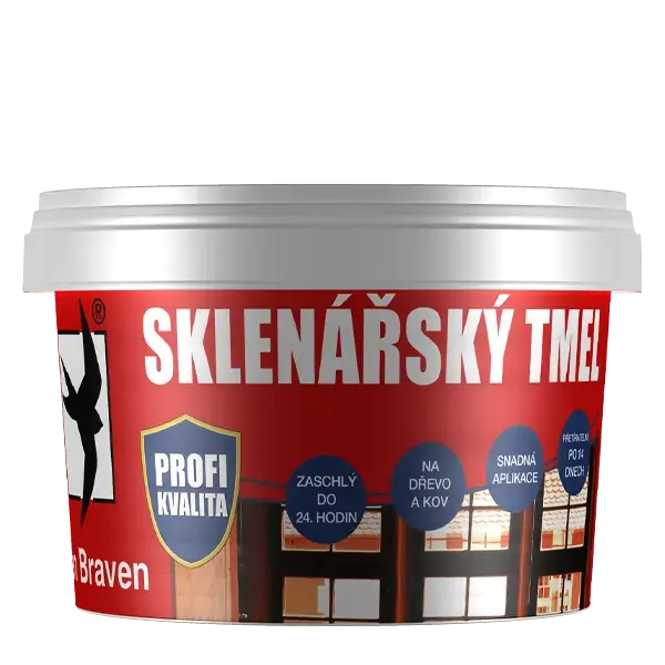 Sklenářský tmel 1 kg kelímek béžová Poslední Šance