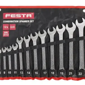 Sada očkoploché klíče FESTA CrV12ks 8-22mm Luxusní