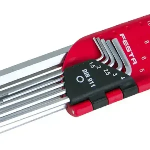 Výprodej Sada L klíčů inbus FESTA CrV 1.5-10mm 9ks