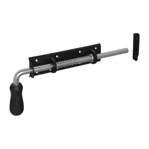 WSP 260 Zástrč pružinová s dřev. koncovkou C 300x190x50 mm černá Jen Po Omezenou Doba