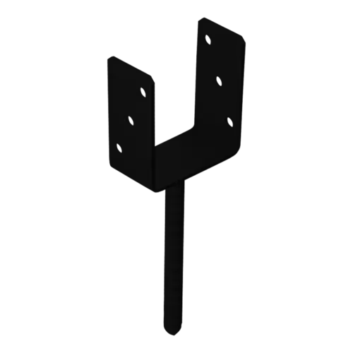 PS 100U Patka sloupku C 101x120x60x4,0 černá Akční Nabídka