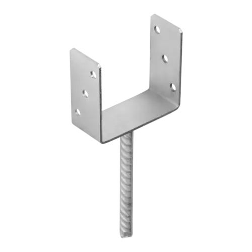 Poslední Šance PS 140U (141*120*5) Patka sloupku 140 typu "U"