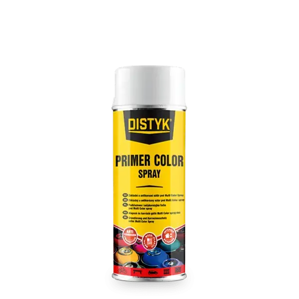 Výprodej PRIMER COLOR SPRAY 400 ml dóza grafitová černá