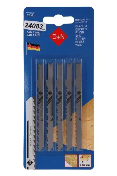 Ihned K Objednání Plátky do přímočaré pily HCS B&D 75/1.45mm 5ks 12240