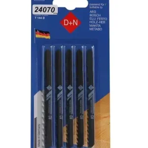 Moderní Plátky do přímočaré pily HCS 75/1.3mm 5ks 32340