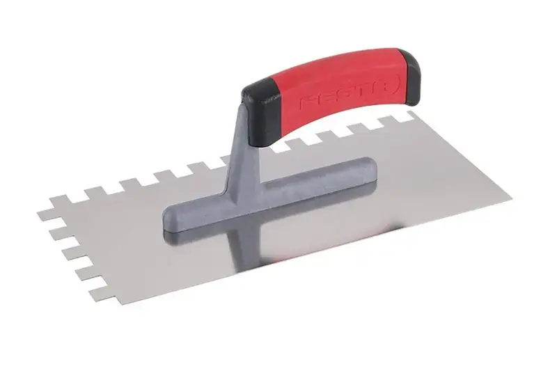 Hladítko FESTA nerez gumová rukojeť 280x130mm zub e12 Prémiový