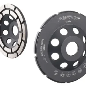 Moderní Kotouč diamantový brusný FESTA 2řadý 115x22.2mm