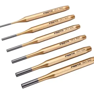 Sada průbojníků FESTA CrV 6ks 3, 4, 5, 6, 7, 8mm Záruka V Ceně