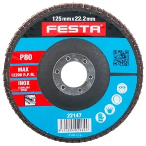 Horká Nabídka Kotouč brusný lamelový FESTA 125 P80