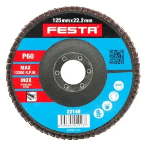 Kotouč brusný lamelový FESTA 125 P60 Výprodej