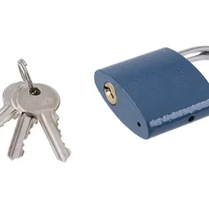 Prémiový Zámek visací FESTA modrý 50mm