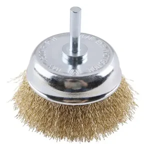 Kartáč rotační hrnkový vln. FESTA 75mm stopka Profesionální