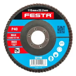 Kotouč brusný lamelový FESTA 115 P40 Akční Cena