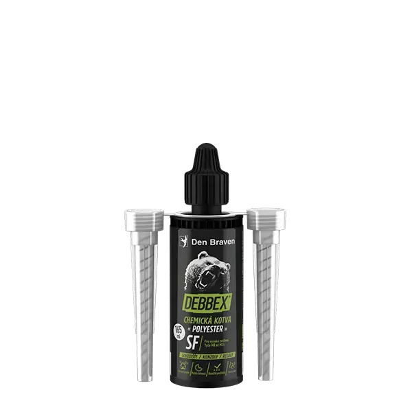 Sleva Chemická kotva bez styrenu POLYESTER SF 165 ml kartuše šedá