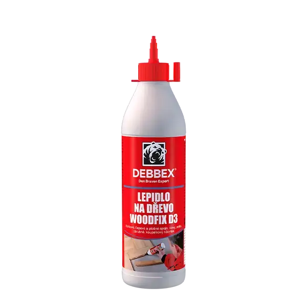 Lepidlo na dřevo WOODFIX D3 5 kg kbelík bílá, po vytvrzení transparentní Akční Cena