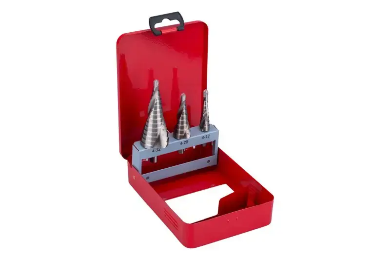 Vrácení Zdarma Sada stupňových vrtáků WESTBERG 4-12/4-20/4-32mm