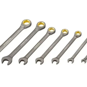 Cenová Bomba Sada ráčnové klíče FESTA 7ks 8-19mm 72T