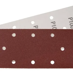 Papír brusný WESTBERG 93x230mm P100 8otvorů 5ks Cenová Bomba