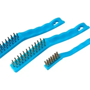 Horká Nabídka Sada plastových kartáčů WESTBERG ocel, mosaz 3ks