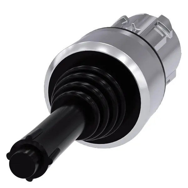 Bezpečná Platba SIEMENS 3SU1050-7BF88-0AA0 Coordinate switch, 22 mm, round, metal shiny, black, 4 switch p