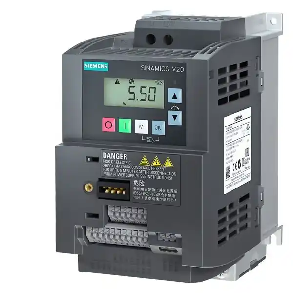 Objednat Nyní SIEMENS 6SL3210-5BB21-5BV1 SINAMICS V20 1 AC 200-240 V -10/+10% 47-6 Rated power 1.5 kW