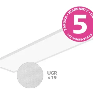 PANLUX PN22300007 LED panel THIN 1200x300 50W 4000K UGR vestavný Akce