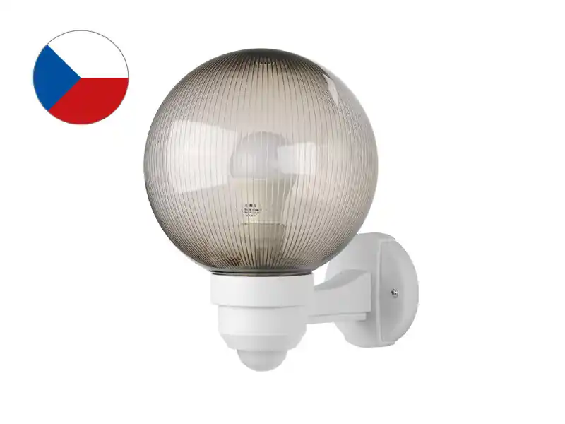 Cenový Hit PANLUX ZPK-S-20/B PARK+Senzor 60W bílá, prizm.-kouř. k.