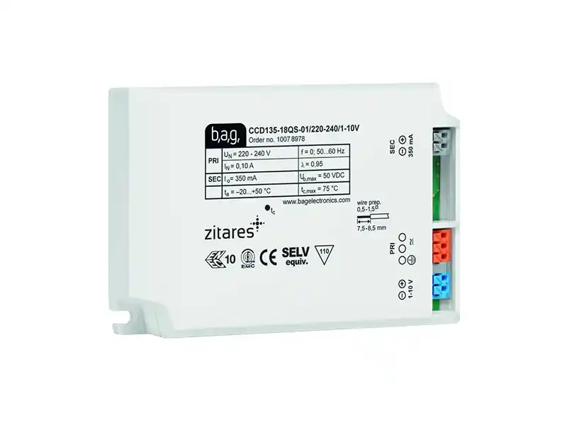 Garance Vrácení Peněz PANLUX PN02000007 LED DRIVER DALI 350mA, max. 18W, BAG