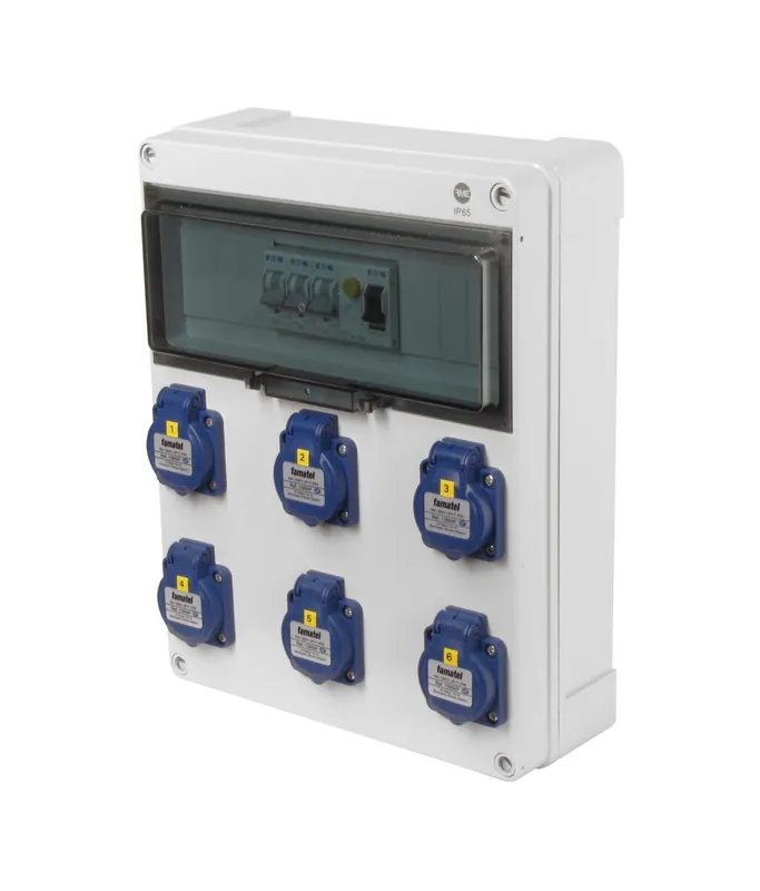 FAMATEL fb373 ZSF60000000.1/5813 Zás.skříň IP54 jištěná s chráničem 25/2/003 Koupit Online