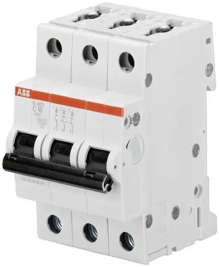 ABB ELSYNN Jistič S203-Z2 3-pól. 2A, char.Z, 10kA *2CDS253001R0278 Kup Teď