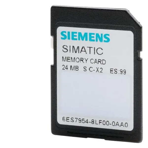 Limitovaná Edice SIEMENS 6ES7954-8LF03-0AA0 SIMATIC S7, MEMORY CARD FOR S7-1X00