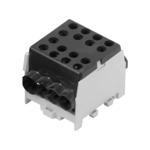 POLLMANN 2080187 Svorkovnice rozbočovací HLAK 35-1/6 M2 S, 125A, 1pól., AL/CU, IP20, černá, na DIN Cenová Bomba