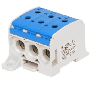 Koupit Online HORA eTec 087560-1-3 Svorka univerzální RKA 95 1/6 N, 232A, 1pól. (6x vstup), AL/CU, modrá