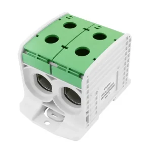 Výprodej HORA eTec 087920-2-3 Svorka univerzální RKA 300 DPE, 520A, 1pól. (4x vstup), AL/CU, zelená