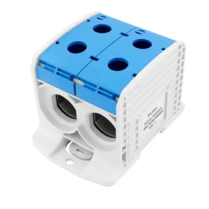 HORA eTec 087920-1-3 Svorka univerzální RKA 300 DN, 520A, 1pól. (4x vstup), AL/CU, modrá Autentický