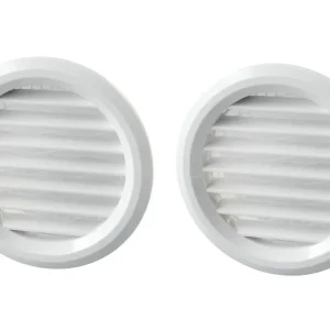 Značkový ELEMAN 1009750 VENTS MV 50/2 bVs 47mm Mřížka kruhová sada 2ks