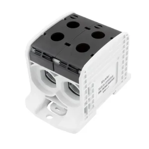 Dokud Zásoby Vydrží HORA eTec 087820-4-3 Svorka univerzální RKA 185 DLS, 353A, 1pól. (4x vstup), AL/CU, černá