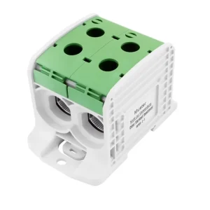 HORA eTec 087820-2-3 Svorka univerzální RKA 185 DPE, 353A, 1pól. (4x vstup), AL/CU, zelená Víkendová Akce