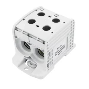 Hromadná Objednávka HORA eTec 087820-0-3 Svorka univerzální RKA 185 DLG, 353A, 1pól. (4x vstup), AL/CU, šedá